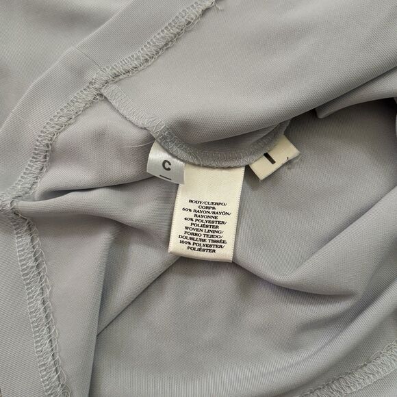 Ann Taylor Light Blue Shoulder Zipper Blouse Top Shirt Size Medium *See Listing* - Picture 6 of 12